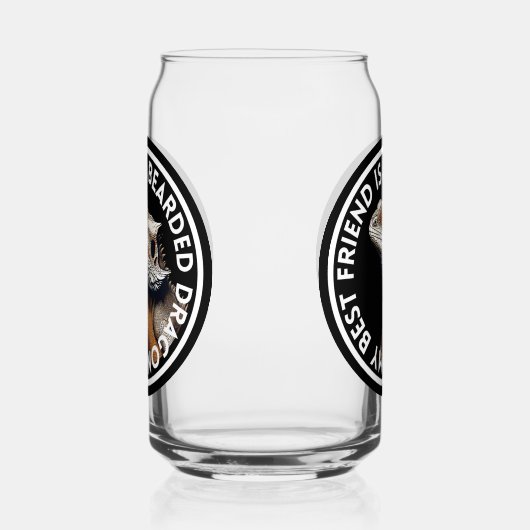 友最高の人ひげ竜 ガラス缶 (右)