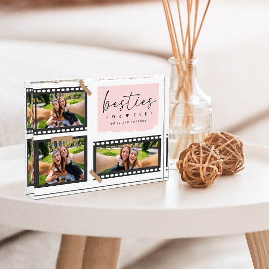 友最高の人カスタムのコラージュ写真ブロック フォトブロック