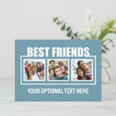 友最高の人カスタムの写真、文字と色 (スタンド正面)