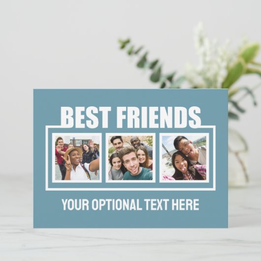 友最高の人カスタムの写真、文字と色