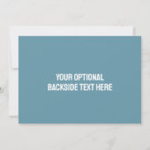 友最高の人カスタムの写真、文字と色 (裏面)