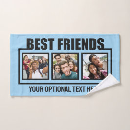 友最高の人カスタムの写真、文字と色 ハンドタオル