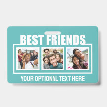 友最高の人カスタムの写真、文字と色