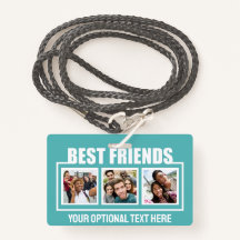 友最高の人カスタムの写真、文字と色