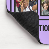 友最高の人カスタムの写真、文字と色 マウスパッド (コーナー)