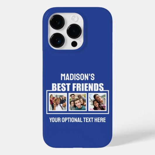 友最高の人カスタムの写真、文字と色 Case-Mate iPhoneケース (裏面)