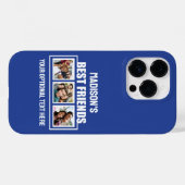 友最高の人カスタムの写真、文字と色 Case-Mate iPhoneケース (裏面 (横))