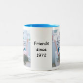 友最高の人コーヒパーソナライズされたーMag ツートーンマグカップ (中央)