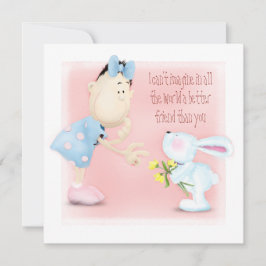 友最高の人サンキューカード サンキューカード