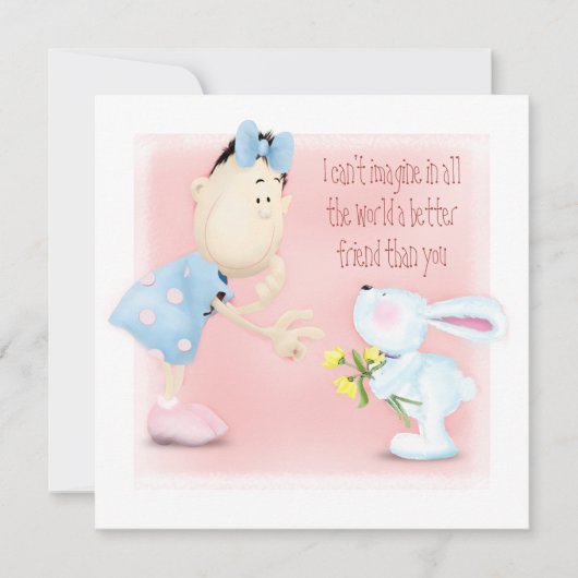 友最高の人サンキューカード サンキューカード (正面)