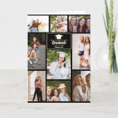 友最高の人シニアフォトコラージュ2025年卒業 カード (正面)