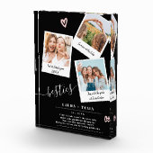 友最高の人スクリプト3枚の写真ブースcollage grid grid フォトブロック (右)