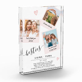 友最高の人スクリプト3枚の写真ブースcollage grid grid フォトブロック