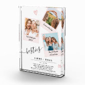 友最高の人スクリプト3枚の写真ブースcollage grid grid フォトブロック (右)