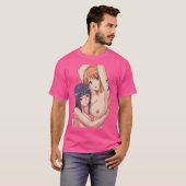 友最高の人ハグ Tシャツ (正面フル)