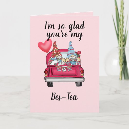 友最高の人バレンタイン シーズンカード (正面)