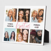 友最高の人フォトコラージュのピンク色のベッティ フォトプラーク (側面)