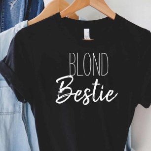 友最高の人ベスティーズBlond Brunetteマッチングギフト Tシャツ
