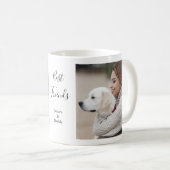 友最高の人ペット2枚フォトマグカップ コーヒーマグカップ (正面右)