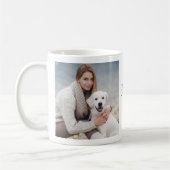 友最高の人ペット2枚フォトマグカップ コーヒーマグカップ (左)