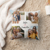 友最高の人写真のコラージュ クッション (ブランケット)