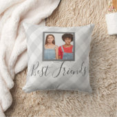 友最高の人写真グレープレイド クッション (ブランケット)