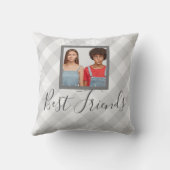 友最高の人写真グレープレイド クッション (裏面)