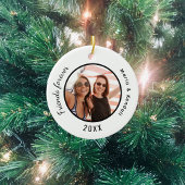 友最高の人写真名 セラミックオーナメント