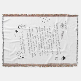 友最高の人手紙 スローブランケット
