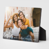 友最高の人永遠の友情 フォトプラーク (側面)