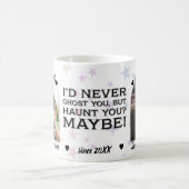 友最高の人決して幽霊、常にハント写真 コーヒーマグカップ (中央)