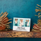 友最高の人辞書タイポグラフィ3枚 フォトプラーク (側面)