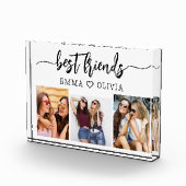 友最高の人3フォトコラージュ記念Keepsake フォトブロック (右)