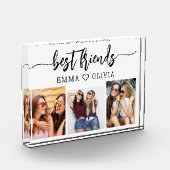 友最高の人3フォトコラージュ記念Keepsake フォトブロック (左)