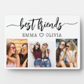 友最高の人3フォトコラージュ記念Keepsake フォトプラーク (正面)