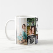 友最高の人4-Everカスタム写真コラージュマグ コーヒーマグカップ (左)