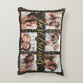 友最高の人6フォトコラージュ枕 アクセントクッション (裏面(縦))