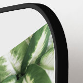 友最高の人6フォトコラージュ白いスクリプト ピックルボールラケット (左詳細)