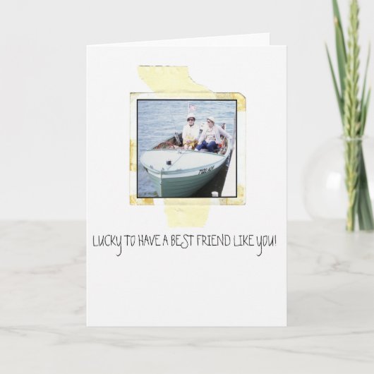 友最高の人 カード (正面)