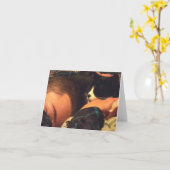 友最高の人 カード (黄色い花)