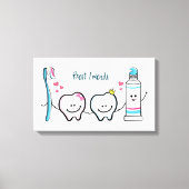 友最高の人 キャンバスプリント (正面)