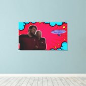 友最高の人 キャンバスプリント (インサイチュ (ウッドフロア))