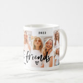 友最高の人 |スクリプトカジュアルとフォトグ数々のリッド コーヒーマグカップ (正面右)