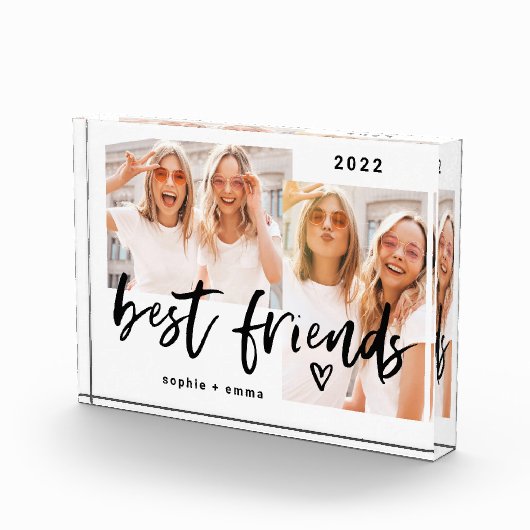 友最高の人 |スクリプトカジュアルと2つのフォトグリッド フォトブロック (右)