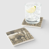 友最高の人 ストーンコースター (横)