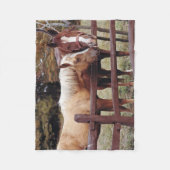 友最高の人 フリースブランケット (正面)