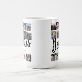 友最高の人 |ベスティーズ写真コラージュ コーヒーマグカップ (中央)