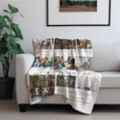 友最高の人 |ベスティー10枚の写真と引用文 フリースブランケット