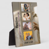 友最高の人 | ベストフォトコラージュ フォトプラーク (側面)