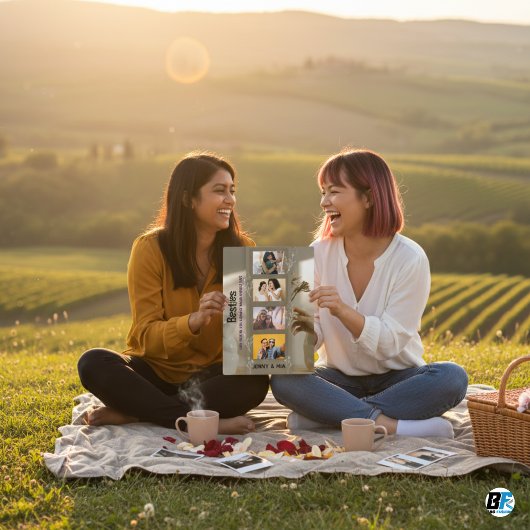 友最高の人 | ベストフォトコラージュ フォトプラーク